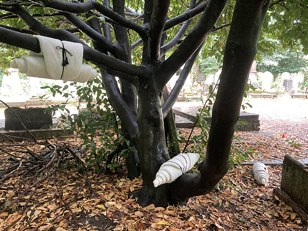 Sarah Bennett: 'wrap, swathe, enfold' installation view (2025)